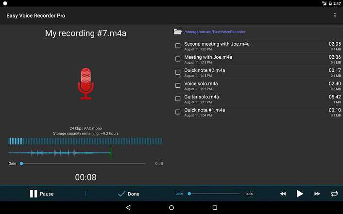 Easy-Voice-Recorder