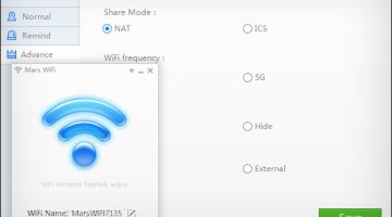 برنامج Mars WiFi لتحويل اللاب توب الى راوتر واي فاي