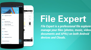 تطبيق File Expert لإدارة الملفات في الاندرويد