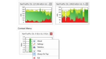 برنامج NetTraffic لمراقبة سرعة اتصالك بالنت وحجم الاستهلاك