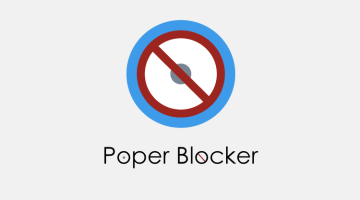اضافة Poper Blocker لجوجل كروم لمنع النوافذ والاعلانات المنبثقة