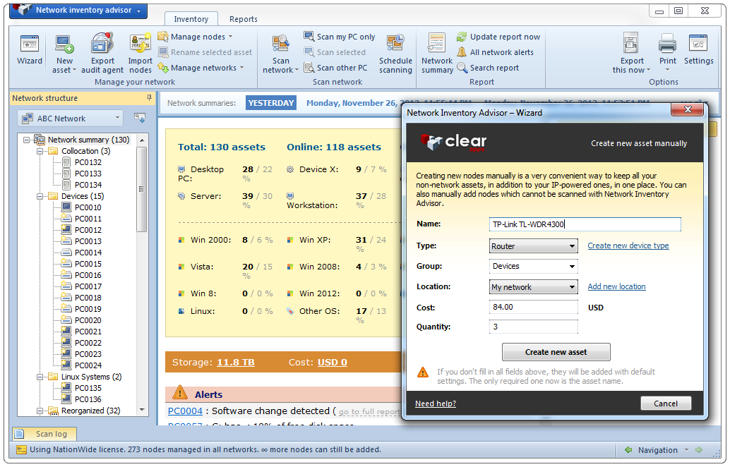 Network Inventory Advisor 4.3 Keygen