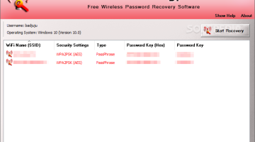 برنامج معرفة كلمة سر الواي فاي المتصل به جهازك WiFi Password Decryptor