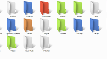 برنامج Folder Colorizer لتغيير لون الفولدرات والملفات للويندوز