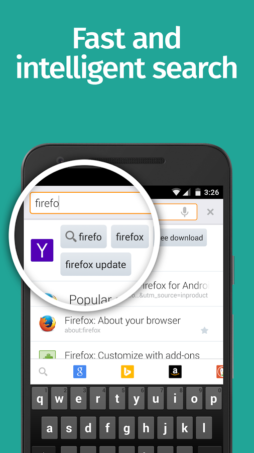 برنامج فايرفوكس للاندرويد Firefox Android باصداره الجديد