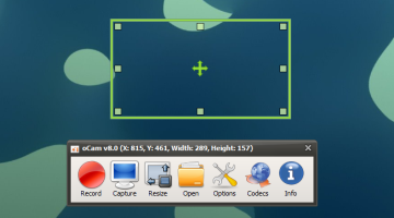 برنامج oCam لتصوير شاشة الكمبيوتر فيديو وصور