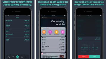 تطبيق Zones لمعرفة الساعة والوقت لأي مدينة حول العالم