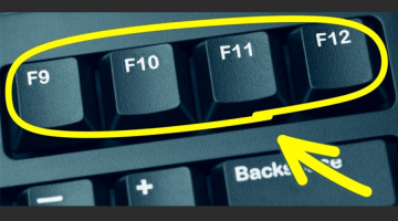 وظائف أزرار F في أعلى لوحة المفاتيح